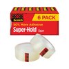 Scotch Super-Hold Tape Refill, 1" Core, 0.75" x 27.77 yds, Transparent, PK6 PK 700K6